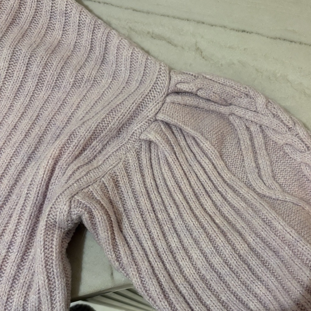 Anthropologie Daily Practice Cable Knit Pullover Sweater - Picture 7 of 10